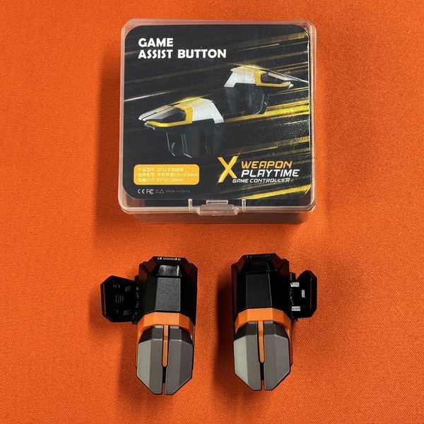 Ігровий комплект PLAYCAT: тригери SX11 AGGRESSOR + напальчники (1 пара 2 шт.) 11-11-77 фото