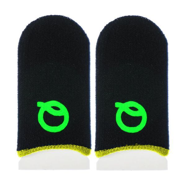 Ігрові напальчники Flash Q карбон Glows-in-Dark (1 пара 2 шт) (Yellow) 2391918943 фото