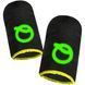 Ігрові напальчники Flash Q карбон Glows-in-Dark (1 пара 2 шт) (Yellow)