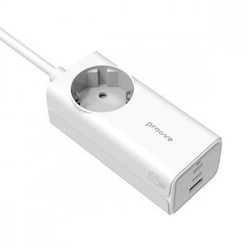 Подовжувач PROOVE Power Strip PD-02 65W 45459 фото