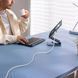 Кабель Baseus Silky USB-A/Type-C 100W (2м) (White) 61664 фото 6