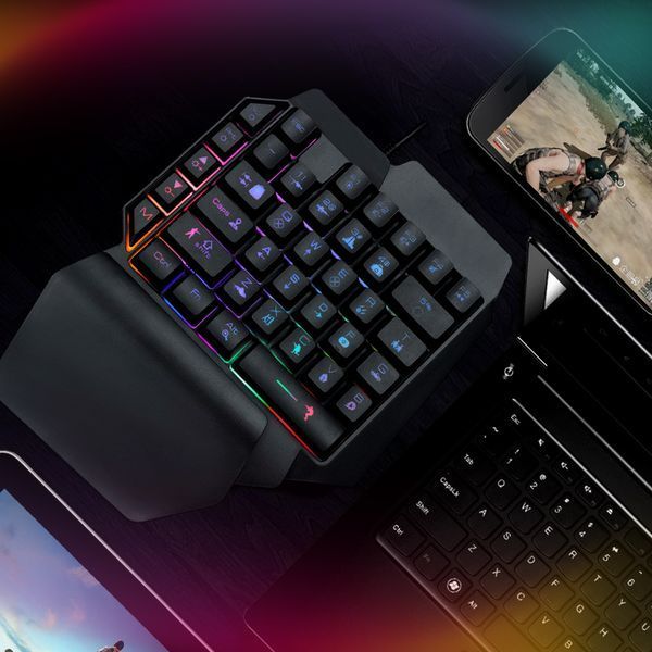 Набор с конвертером для смартфона и планшета Gamwing Combo Pack Lite 2: Конвертер Mix Lite Plus + Клавиатура K12X + Мышка G2 2150819347 фото