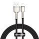 Кабель Baseus Cafule Metal USB-A/Lightning 2.4A (1м) (Black)