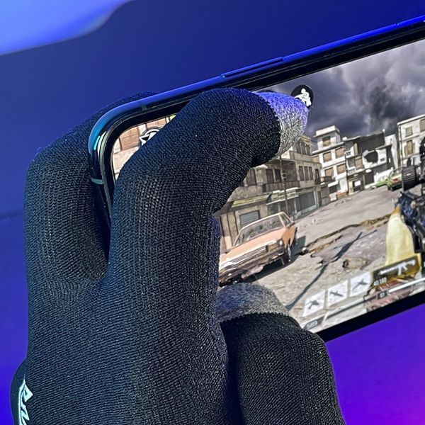 Игровые перчатки напальчники для игры на телефоне смартфоне планшете pubg пабг пубг стандофф: по 5 пальцев 2462835251 фото