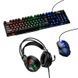Ігровий набір Gaming Combo 4-in-1 HOCO DI86: Клавіатура (UA/EN) / Миша / Навушники з мікрофоном / Килимок 28-13-32 фото 2