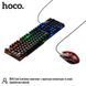 Ігровий набір Gaming Combo 4-in-1 HOCO DI86: Клавіатура (UA/EN) / Миша / Навушники з мікрофоном / Килимок 28-13-32 фото 3