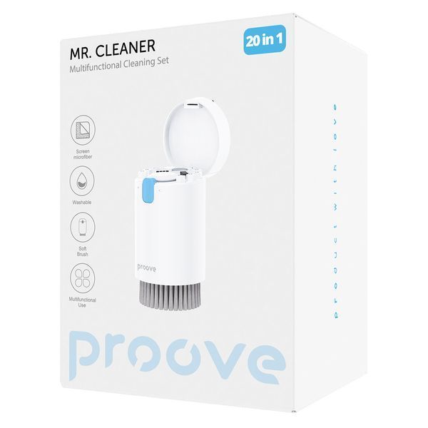 Багатофункціональний набір Proove Mr. Cleaner 20в1 для чищення гаджетів 2508100150 фото