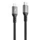 Кабель Proove ReGen Silicone Type-C/Lightning 27W (2м) (Black) 58084 фото 1