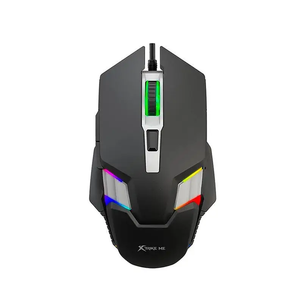 Игровая мышь компьютерная проводная с подсветкой XTRIKE ME GM-110 gaming Mouse геймерская мышка RGB 3600 DPI 2092907808 фото