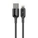 Кабель Proove Flex Metal USB-A/Lightning 2.4A (1м) (Black) 50501 фото 1