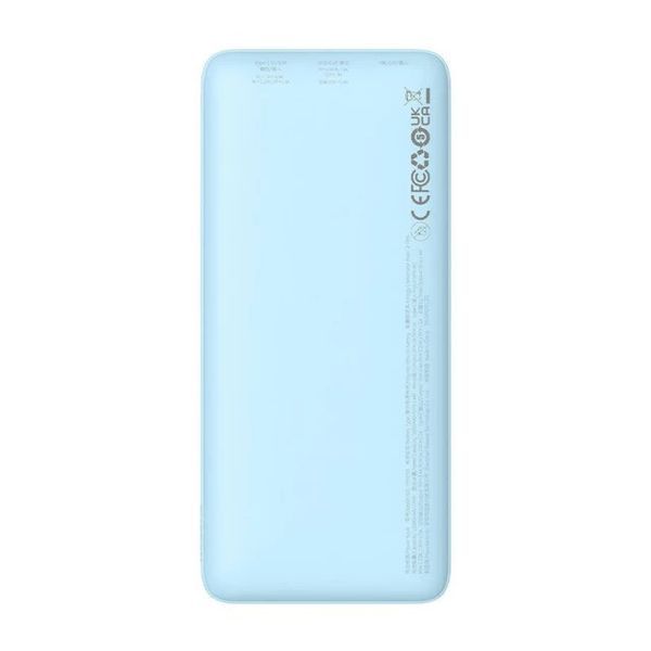 Повербанк Baseus Airpow 20W 10000mAh + кабель Type-C (30см) (Blue) 59-00-22 фото