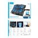 Подставка с охлаждением для ноутбука Hoco Monte notebook cooling fan GM27 (6 уровней скорости) 2503536484 фото 2