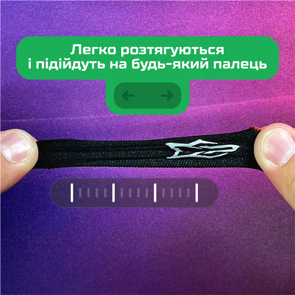 Игровые напальчники Sarafox V6 с карбоновым волокном (2 пары 4 шт.) + бокс 1557522043 фото