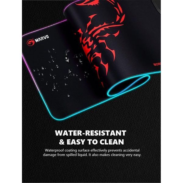 Килимок для миші ігрова поверхня MARVO MG011 RGB Gaming Mouse Pad | 800x300x4 мм | |4USB| 2503536465 фото