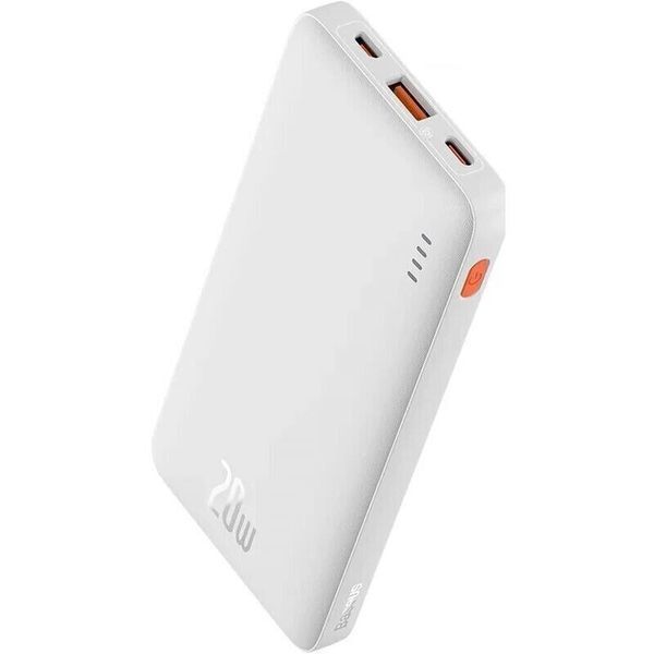 Повербанк Baseus Airpow 20W 10000mAh + кабель Type-C (30см) (White) 59-00-22 фото