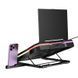 Hoco Moonlight DH20 Підставка-кулер для ноутбука |до 19" 2хUSB RGB| 2503536485 фото 3