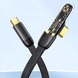 Дата кабель USAMS US-SJ587 Type-C to Type-C PD 100W Right-angle (2m) швидка зарядка Fast Charging кутовий 2м 2115690683 фото 6