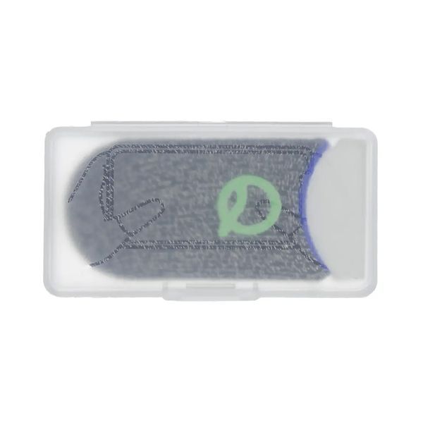 Игровые напальчники Flash Q серебряное волокно Glows-in-Dark (1 пара 2 шт) (Blue) 1586978121 фото