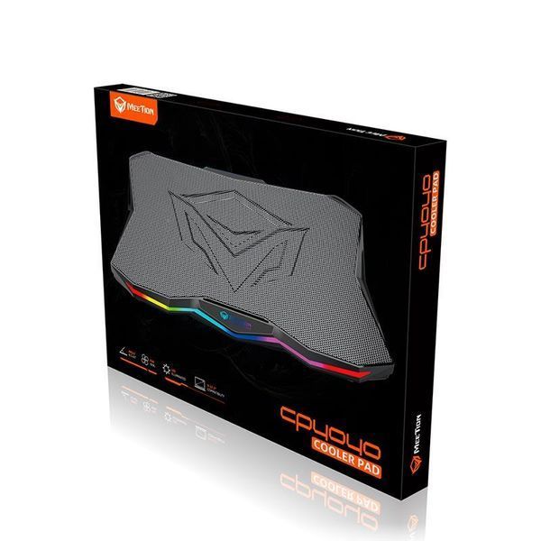 Охолоджувальна підставка з кулером для ігрового ноутбука MEETION Gaming Cooling Pad CP4040 |9-17"| 2565117832 фото