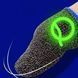 Игровые напальчники Flash Q серебряное волокно Glows-in-Dark (1 пара 2 шт) (Blue) 1586978121 фото 2