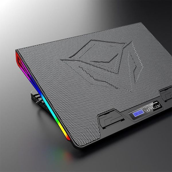 Підставка з охолодженням кулер для ігрового ноутбука MEETION Gaming Cooling Pad CP5050 |9-19"| 2565359755 фото