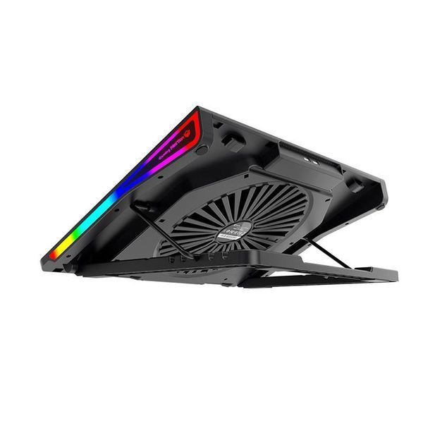 Підставка з охолодженням кулер для ігрового ноутбука MEETION Gaming Cooling Pad CP5050 |9-19"| 2565359755 фото
