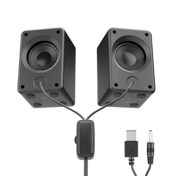 Колонки акустика для компьютера ПК Meetion Wired Meetion Speaker MT-SP2011 |AUX+USB, 3W*2, RGB| 2565400536 фото