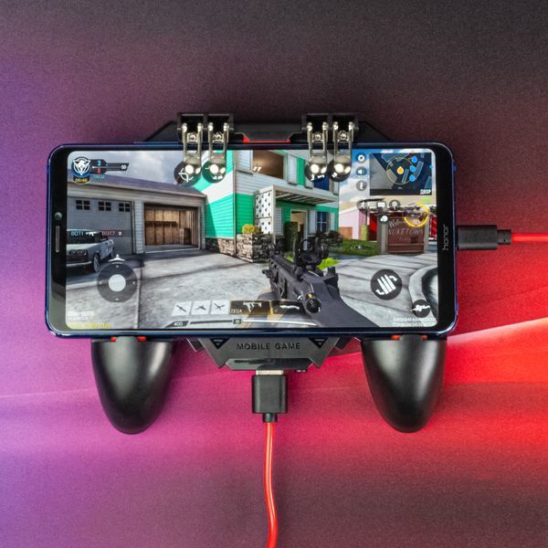 Геймпад-тригер Memo AK-77 з охолодженням (4000mAh) 1510247303 фото