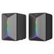 Колонки акустика для компьютера ПК Meetion Wired Meetion Speaker MT-SP2011 |AUX+USB, 3W*2, RGB| 2565400536 фото 1