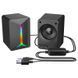 Колонки акустика для компьютера ПК Meetion Wired Meetion Speaker MT-SP2011 |AUX+USB, 3W*2, RGB| 2565400536 фото 4