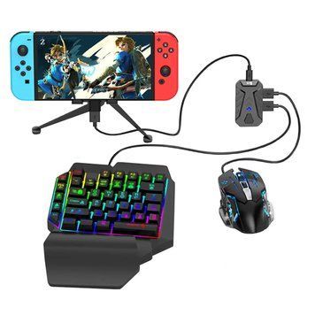 Набор с конвертером для консолей Gamwing Combo Pack Master 1: Конвертер Aimzenix Mix Master + Клавиатура K12X + Мышка G2 2135587433 фото