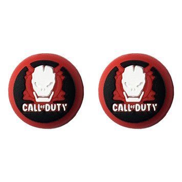 Накладки на стики геймпада Call of Duty Skull (Red) 2791046488 фото