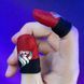 Игровые напальчники PRO LOGIX (3 пары 6 шт) (Black/Red) 2462722998 фото 8
