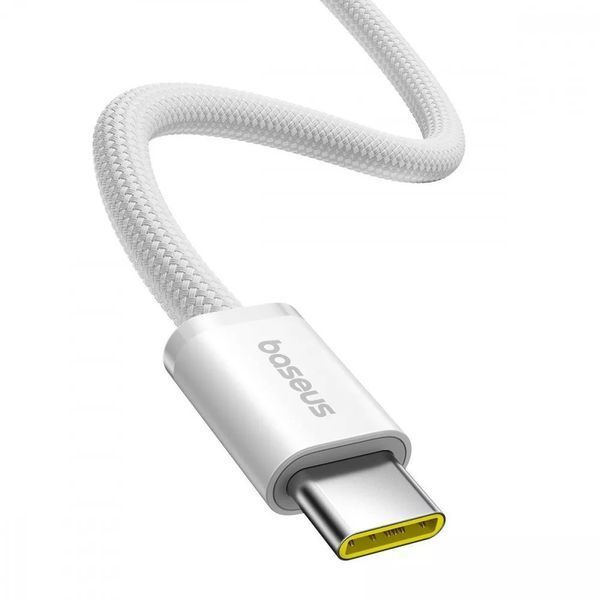 Кабель Baseus Dynamic 4 Type-C/Type-C 100W (1м) (White) 62629 фото