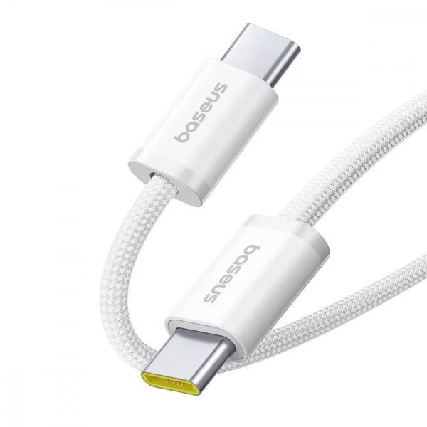 Кабель Baseus Dynamic 4 Type-C/Type-C 100W (1м) (White) 62629 фото