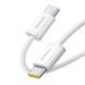 Кабель Baseus Dynamic 4 Type-C/Type-C 100W (1м) (White) 62629 фото 2