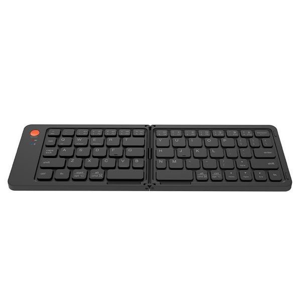 Бездротова міні клавіатура Meetion Foldable Keyboard MT-BTK001 (ENG) (Black) 2568715714 фото