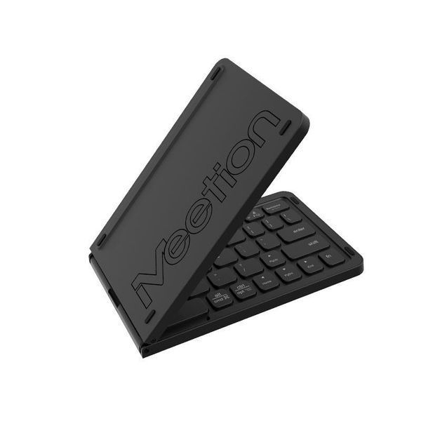 Бездротова міні клавіатура Meetion Foldable Keyboard MT-BTK001 (ENG) (Black) 2568715714 фото