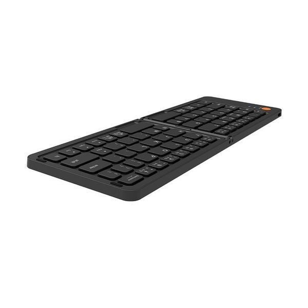 Бездротова міні клавіатура Meetion Foldable Keyboard MT-BTK001 (ENG) (Black) 2568715714 фото