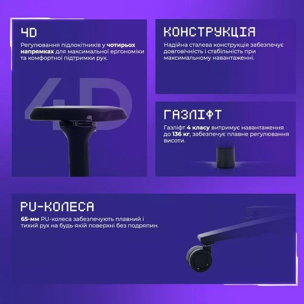 Кресло геймерское Proove Gaming Geek 62048 фото