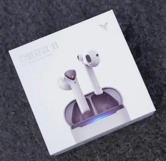 Игровые беспроводные наушники Flydigi TWS CyberFox X1 геймерские вкладыши ганитура с режимом низкой задержки 1649174521 фото