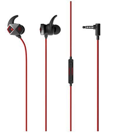 Проводные игровые наушники с микрофоном Nubia Gaming Earphone 3.5mm Black (RedMagic) для телефона ПК ноутбука 1853986893 фото