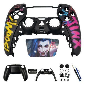 Корпус для Sony DualSense Arcane Jinx 00-00-01-Full Set 7 фото