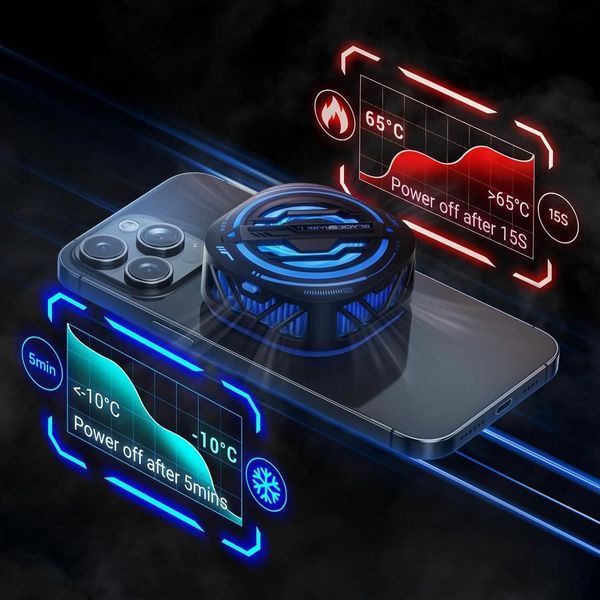 Black Shark MagCooler 3 Pro BR33 (Black) Магнитный кулер для охлаждения 1949342018 фото