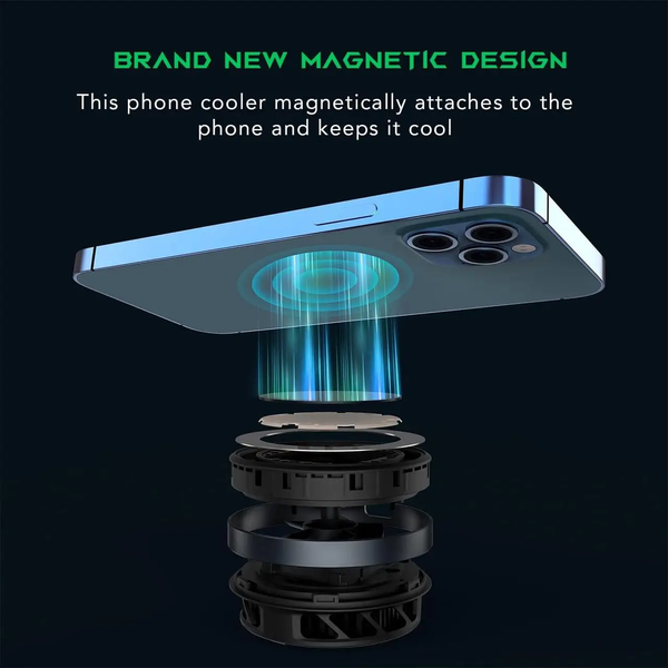 Black Shark Magnetic Cooler BR30-AP магнитный мобильный куллер охлаждение для телефона смартфона ios android 1644230340 фото