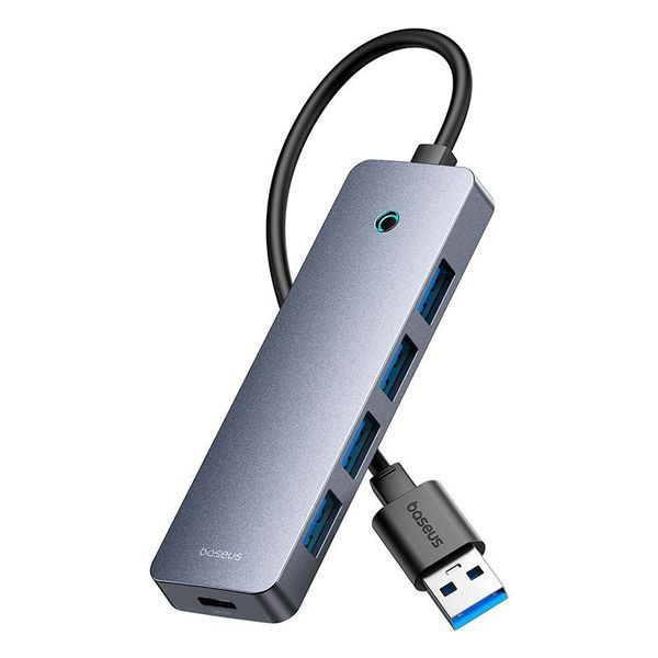 USB хаб Baseus UltraJoy 4-Port Hub Lite (4хUSB + Type-C) 83-80-38 фото