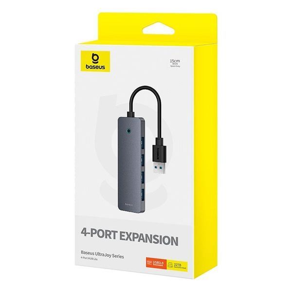 USB хаб Baseus UltraJoy 4-Port Hub Lite (4хUSB + Type-C) 83-80-38 фото
