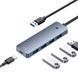 USB хаб Baseus UltraJoy 4-Port Hub Lite (4хUSB + Type-C) 83-80-38 фото 2