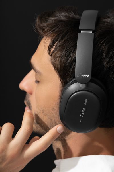 Наушники Proove Solo с шумопоглощением беспроводные (Black) 64373 фото