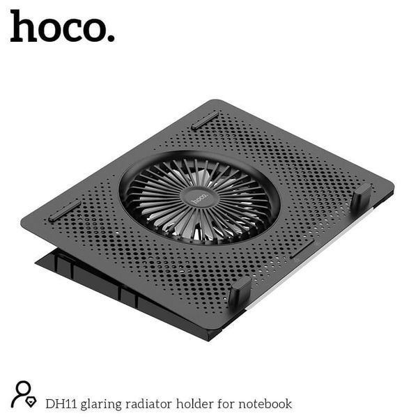 Подставка с охлаждением кулер для Ноутбука HOCO DH11 с RGB подсветкой 2503535995 фото